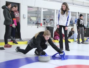 Events at the Grand Forks Curling Club are planned and run by club members volunteering their time, including the recent Girls Rock event this past February.